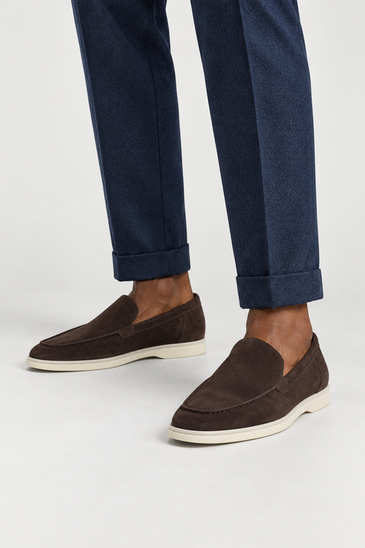 The Classic Loafer — Chocolate, studio main view