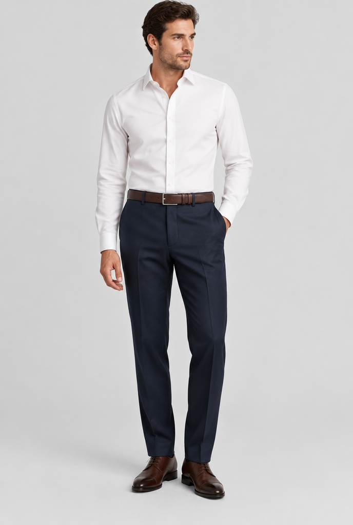 The Smooth Belt — Tan — styled look