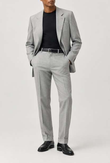 The Smooth Belt — Black — styled look