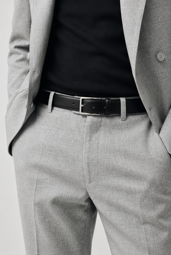 The Smooth Belt — Black — product detail