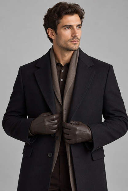 The Classic Gloves — Brown — styled look