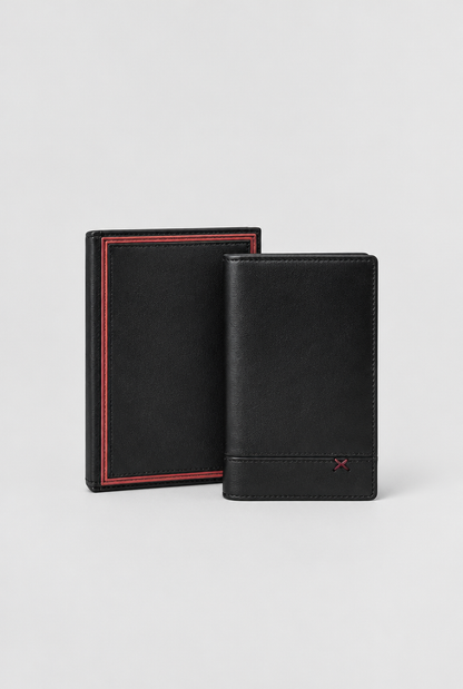The Slim Wallet — Black — product detail