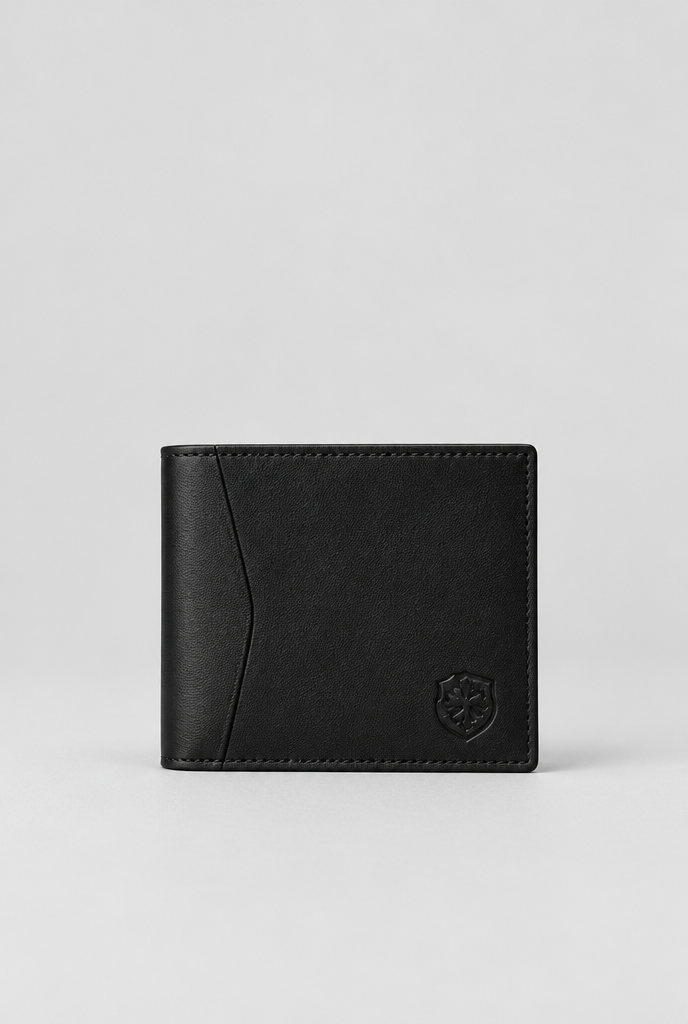 The Card Wallet — Black — product detail