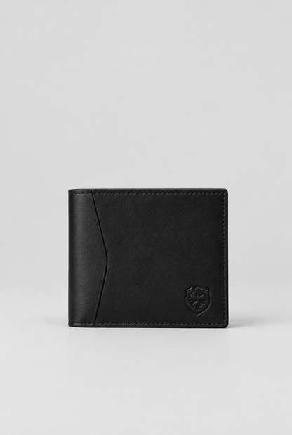 The Card Wallet — Black — product detail