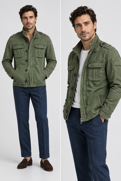 The Apex Field Jacket — alternate studio view