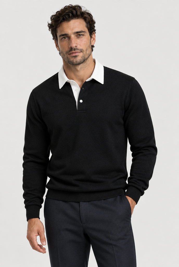 The Casual Craft Polo Sweatshirt — color view