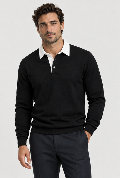 The Casual Craft Polo Sweatshirt — color view