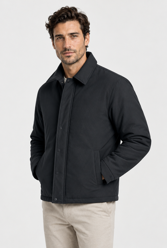 The Coach Jacket in Black, second view