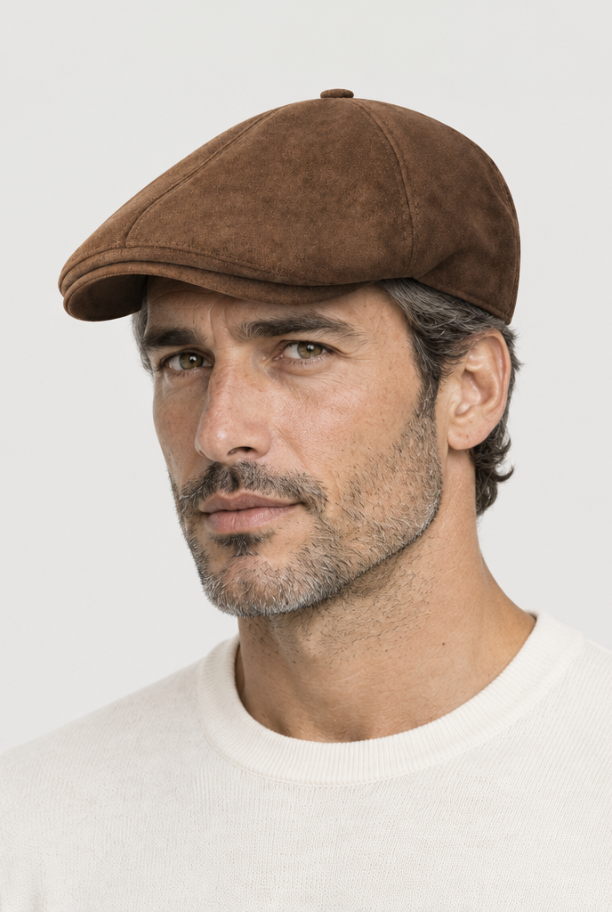 The Panelled Newsboy Cap — Expresso