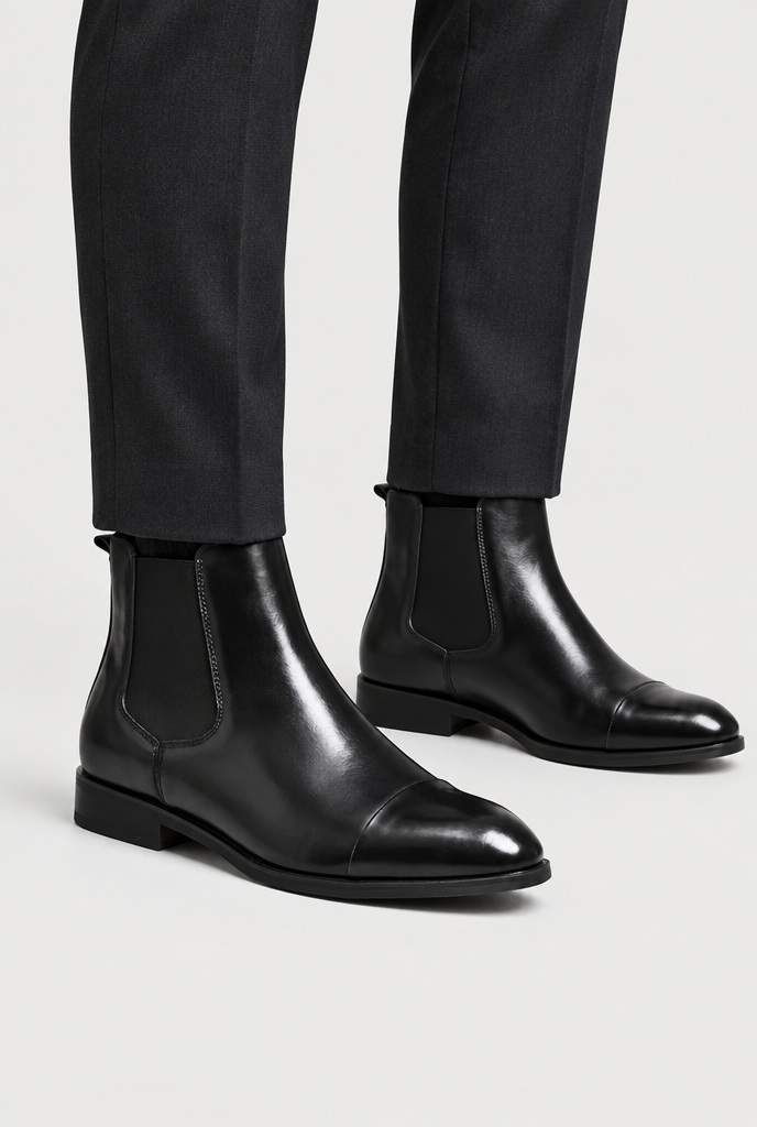 The Polished Chelsea Boot — Signature Black