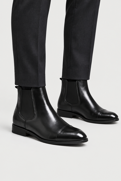 The Polished Chelsea Boot — Signature Black