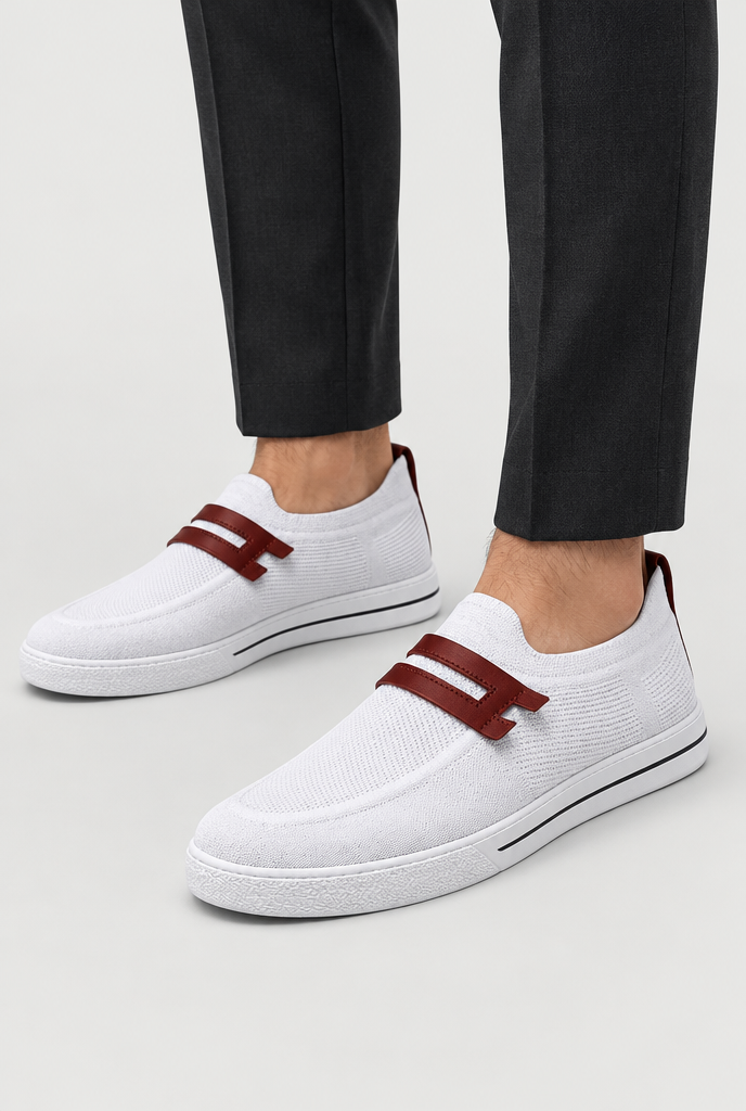 Heirvale camden sneaker loafers — White