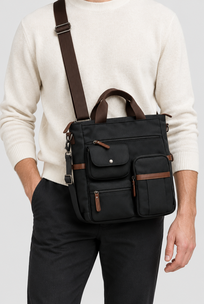 The Utility Messenger — Black