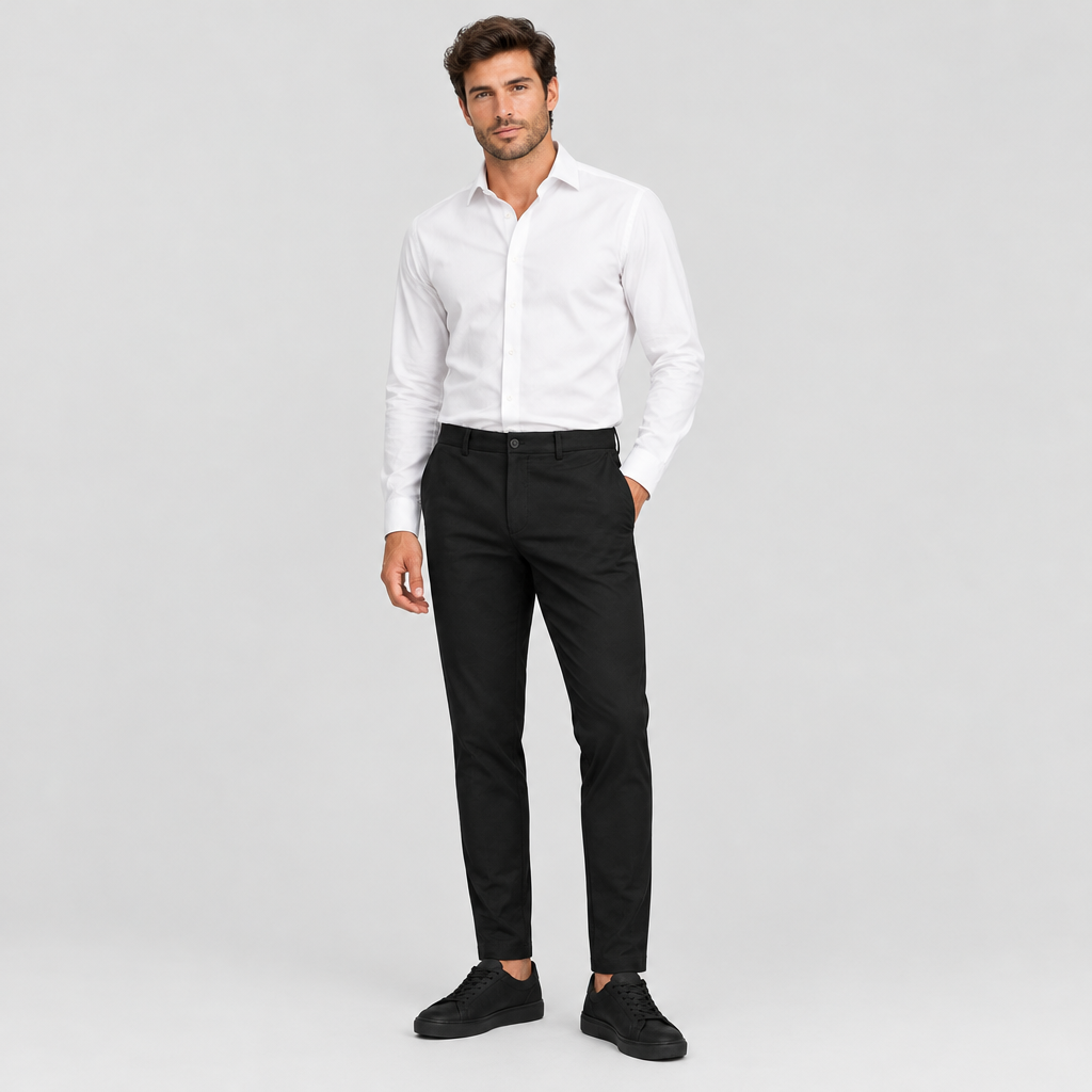 The Office Flex Trouser — Black