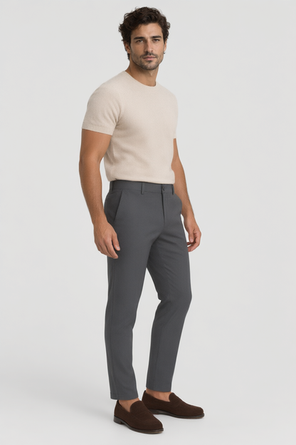 The Office Flex Trouser — Dark Grey view 2
