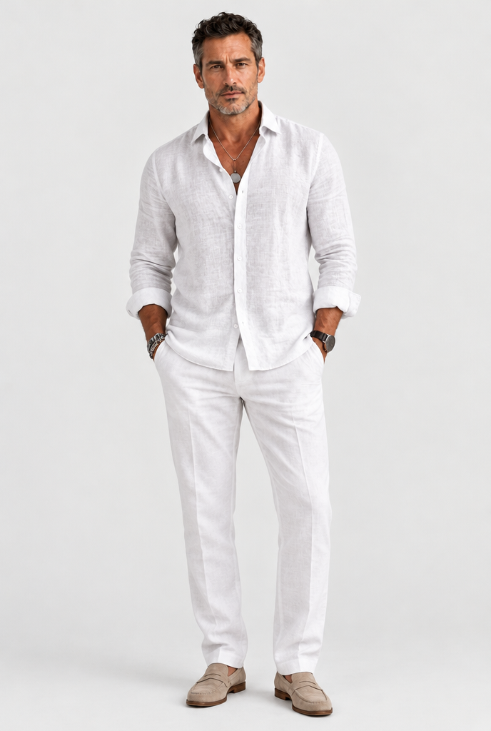 HEIRVALE The Relaxed Shirt in White