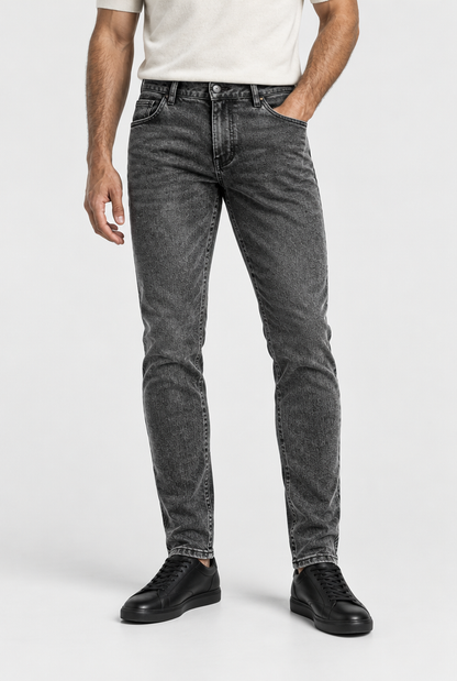 The Slim Jean — Dark Grey — primary studio view