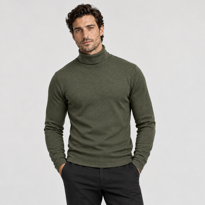 The Turtleneck Sweater — Green